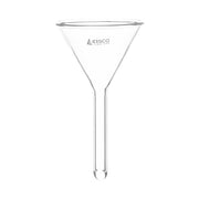 Borosilicate Glass Filter Funnel with Plain Stem