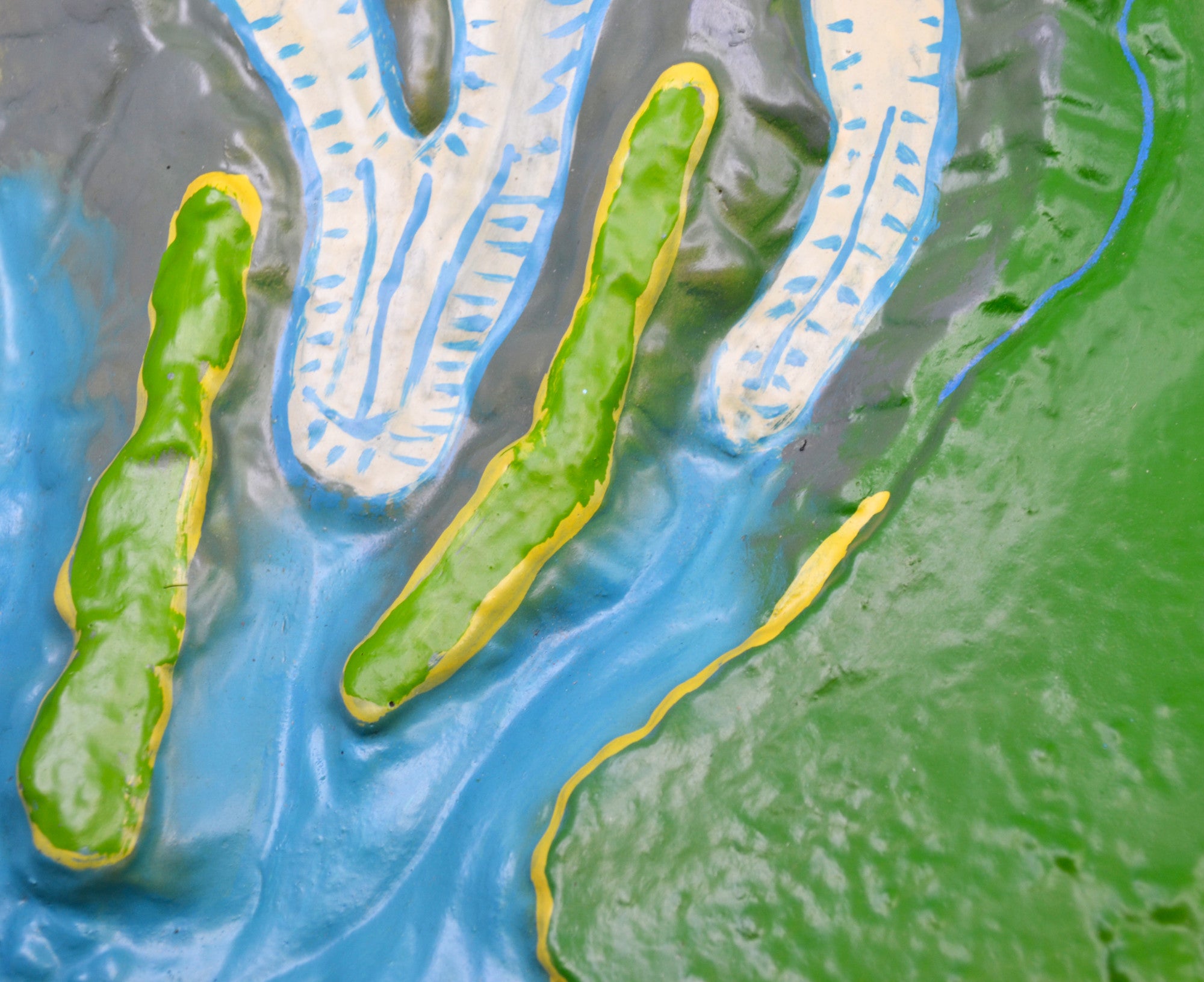 Comparative Terrain Landform Model Set with Mountain Overlay, 23.5", 2-Piece