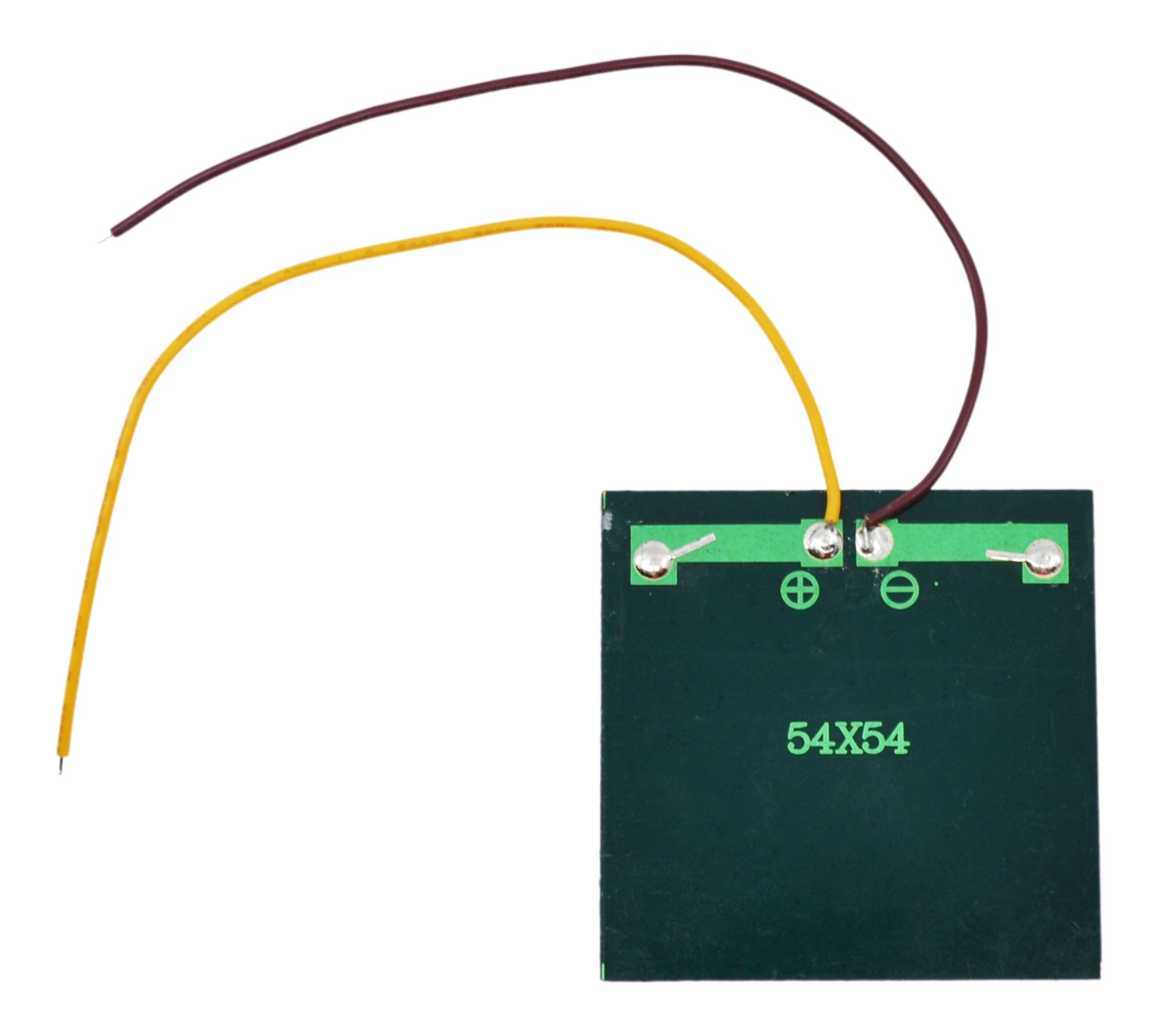 Polycrystalline Solar Cell with Wires, 2", 2V 130mA