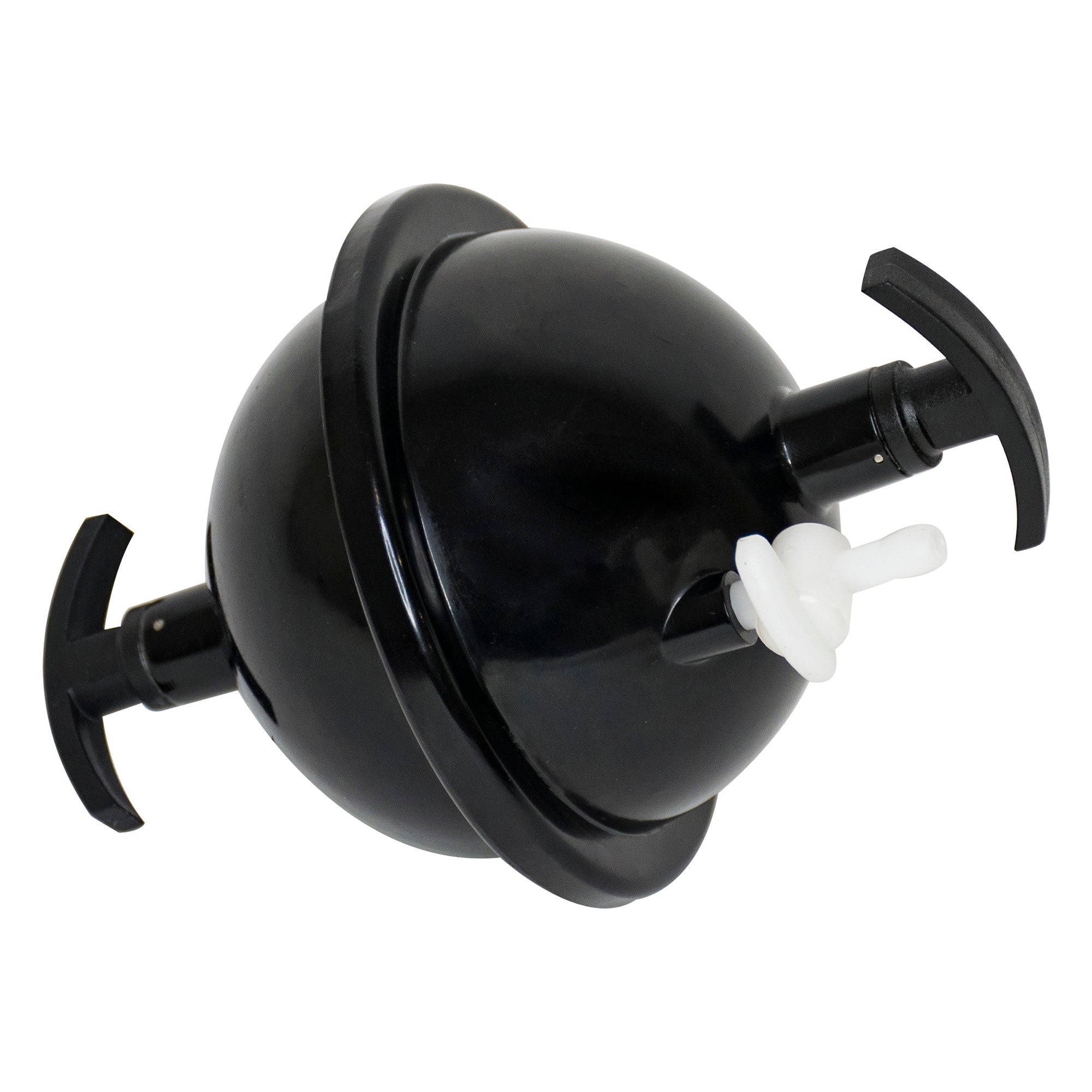 Plastic Magdeburg Hemisphere with Valve, 4.25" Diameter