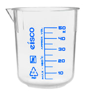 PMP Beaker with Spout and Printed Graduations