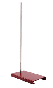 Rectangular Retort Base and 23.6" Rod Set, 9 x 5.5", 12mm Rod